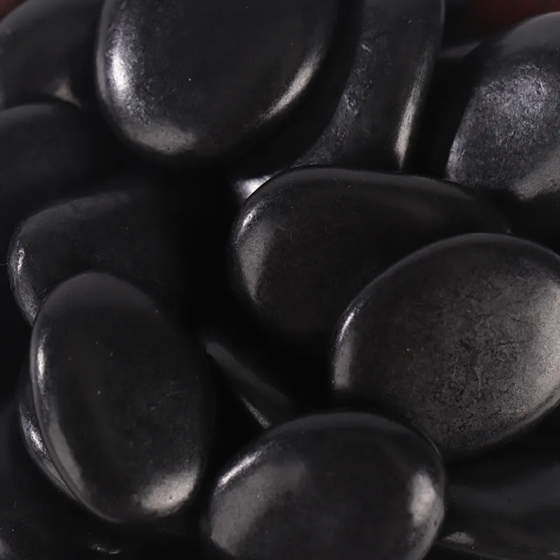 snow white stones