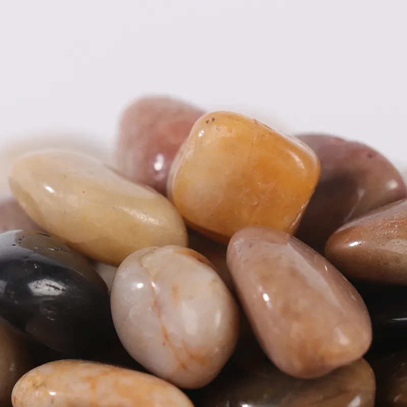 river pebbles white