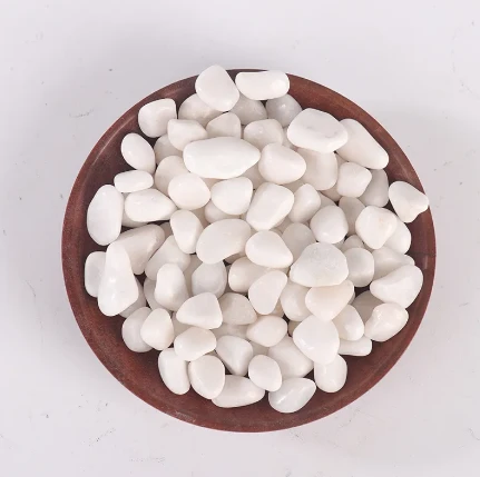 pebble white stone